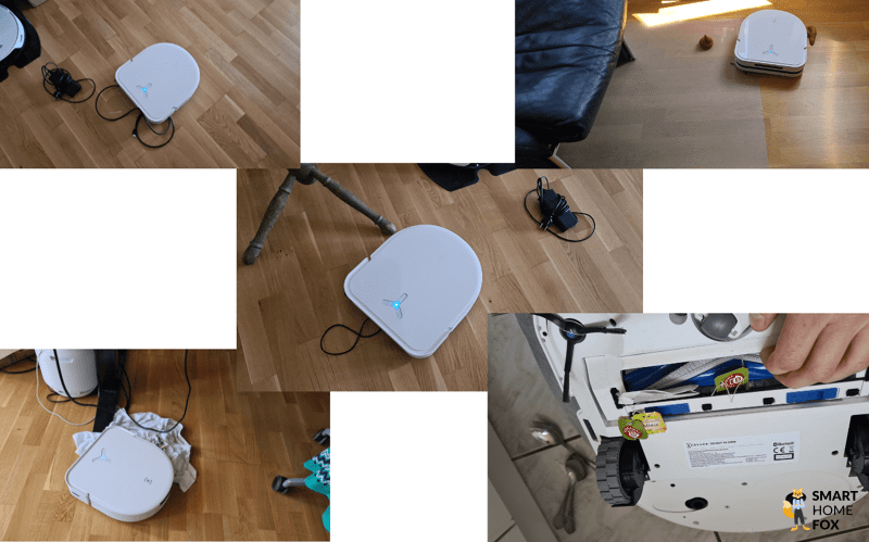 Das Testergebnis der Hinderniserkennung des ECOVACS DEEBOT X5 OMNI ist zu sehen.
